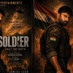 లేడీ డైరెక్టర్ శ్రద్ధా ఖత్రి సంచలనం! "సోల్జర్" ఫస్ట్ లుక్ తో కొనంకి కార్తీక్ మాస్ రచ్చ! లేడీ డైరెక్టర్ శ్రద్ధా ఖత్రి సంచలనం! "సోల్జర్" ఫస్ట్ లుక్ తో కొనంకి కార్తీక్ మాస్ రచ్చ!