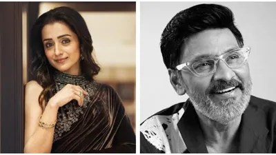 Trisha Krishnan's Emotional Revelation: Shared Last Meal with K Bhagyaraj Before His Demise Trisha Krishnan's Emotional Revelation: Shared Last Meal with K Bhagyaraj Before His Demise