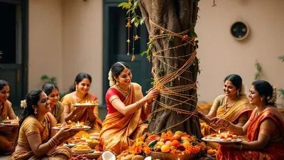 జ్యేష్ఠ పౌర్ణమి: వట సావిత్రి వ్రతం - అఖండ సౌభాగ్య ప్రాప్తికి ఆచరణ జ్యేష్ఠ పౌర్ణమి: వట సావిత్రి వ్రతం - అఖండ సౌభాగ్య ప్రాప్తికి ఆచరణ