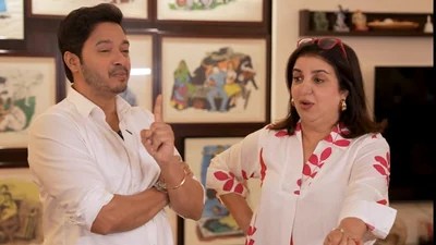 SRK & Farah Khan's Unexpected Help: Shreyas Talpade's First Home Story SRK & Farah Khan's Unexpected Help: Shreyas Talpade's First Home Story
