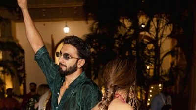 Ranveer Singh's Unseen Goa Wedding Dance with Cousin Saumya Hingorani Goes Viral Ranveer Singh's Unseen Goa Wedding Dance with Cousin Saumya Hingorani Goes Viral