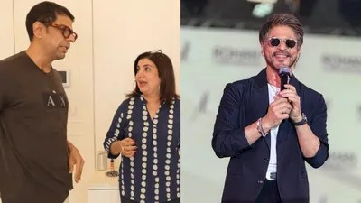 Farah Khan Reveals SRK's Epic Laughter Over Main Hoon Na Stunt Gone Wrong Farah Khan Reveals SRK's Epic Laughter Over Main Hoon Na Stunt Gone Wrong