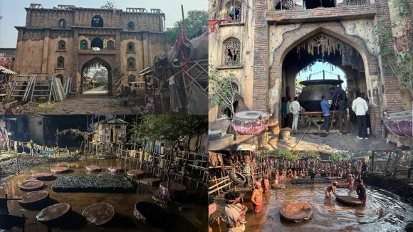 Nani's 'Aaya Sher' Song Sets: Grand Scale, Elaborate Details, and Production Secrets Revealed Nani's 'Aaya Sher' Song Sets: Grand Scale, Elaborate Details, and Production Secrets Revealed