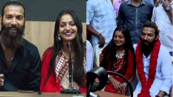 షాకింగ్: నా పెళ్లి లవ్ జిహాద్ కాదు.. డైరెక్టర్కు మోనాలిసా స్ట్రాంగ్ కౌంటర్! షాకింగ్: నా పెళ్లి లవ్ జిహాద్ కాదు.. డైరెక్టర్కు మోనాలిసా స్ట్రాంగ్ కౌంటర్!