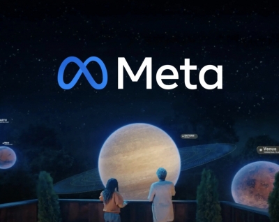 Meta headquarters with layoffs announcement visual Meta headquarters with layoffs announcement visual
