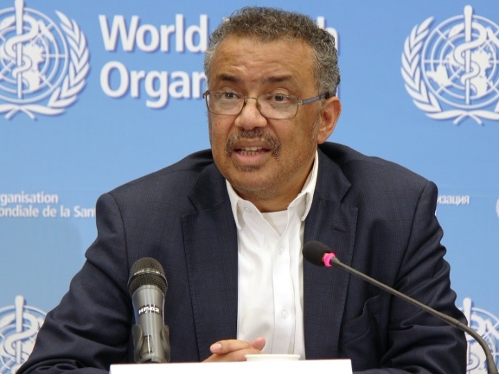 WHO chief addressing Iran nuclear incident threats during press conference WHO chief addressing Iran nuclear incident threats during press conference