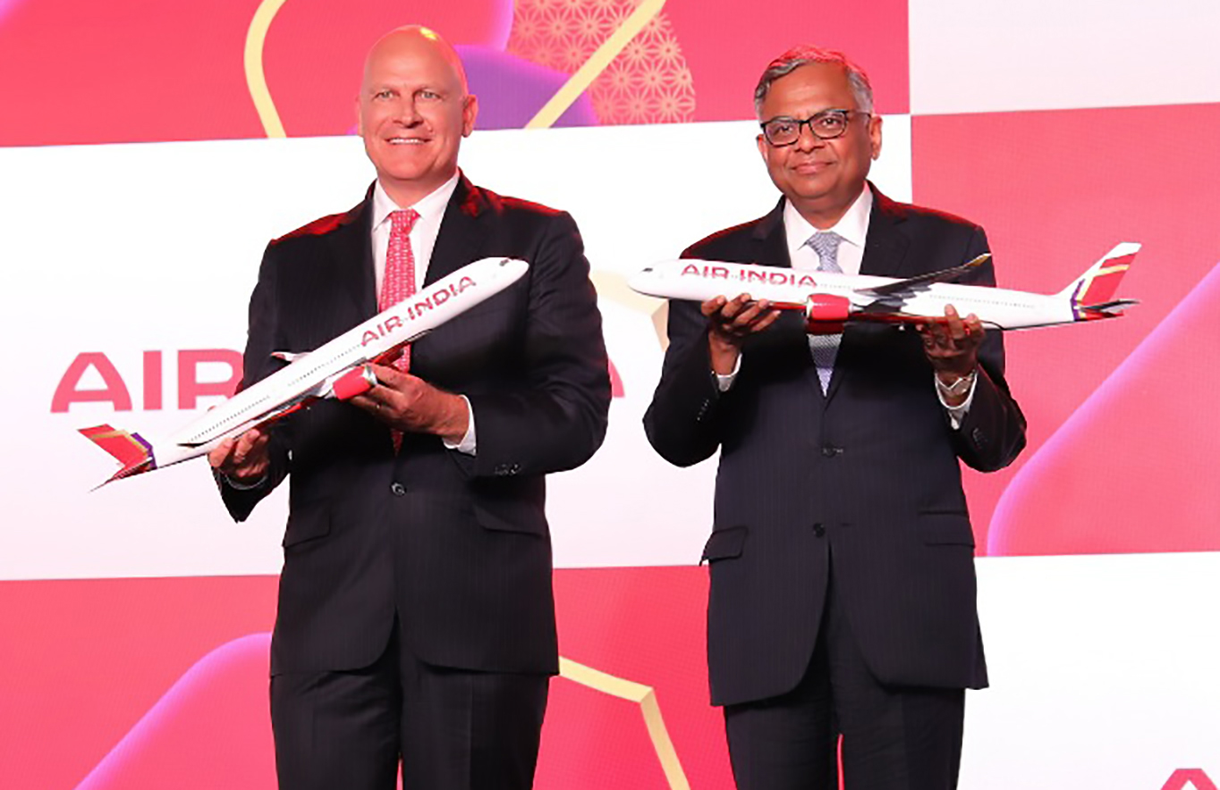 Air India CEO Campbell Wilson portrait during airline leadership transition Air India CEO Campbell Wilson portrait during airline leadership transition