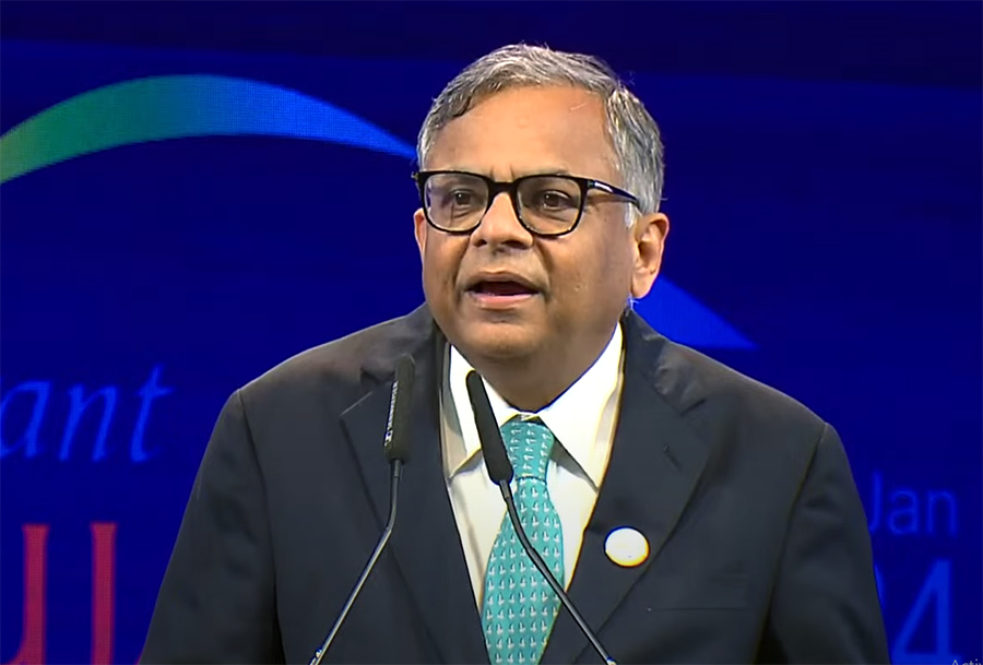 Air India CEO N Chandrasekaran discussing company strategy and execution focus Air India CEO N Chandrasekaran discussing company strategy and execution focus
