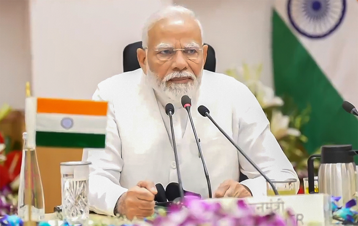PM Modi chairs NITI Aayog Governing Council meeting PM Modi chairs NITI Aayog Governing Council meeting