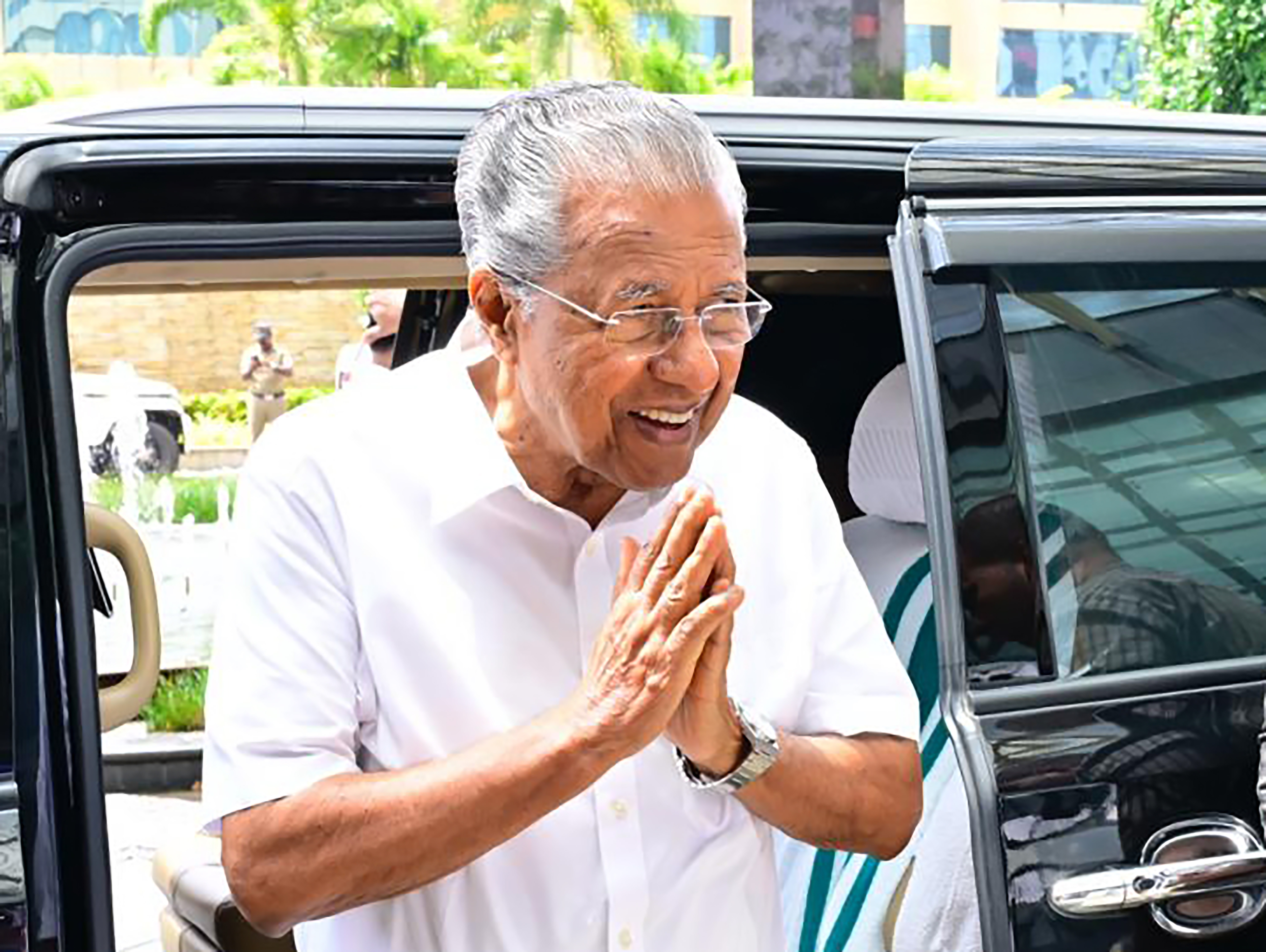Kerala Chief Minister Pinarayi Vijayan addressing media on political allegations Kerala Chief Minister Pinarayi Vijayan addressing media on political allegations