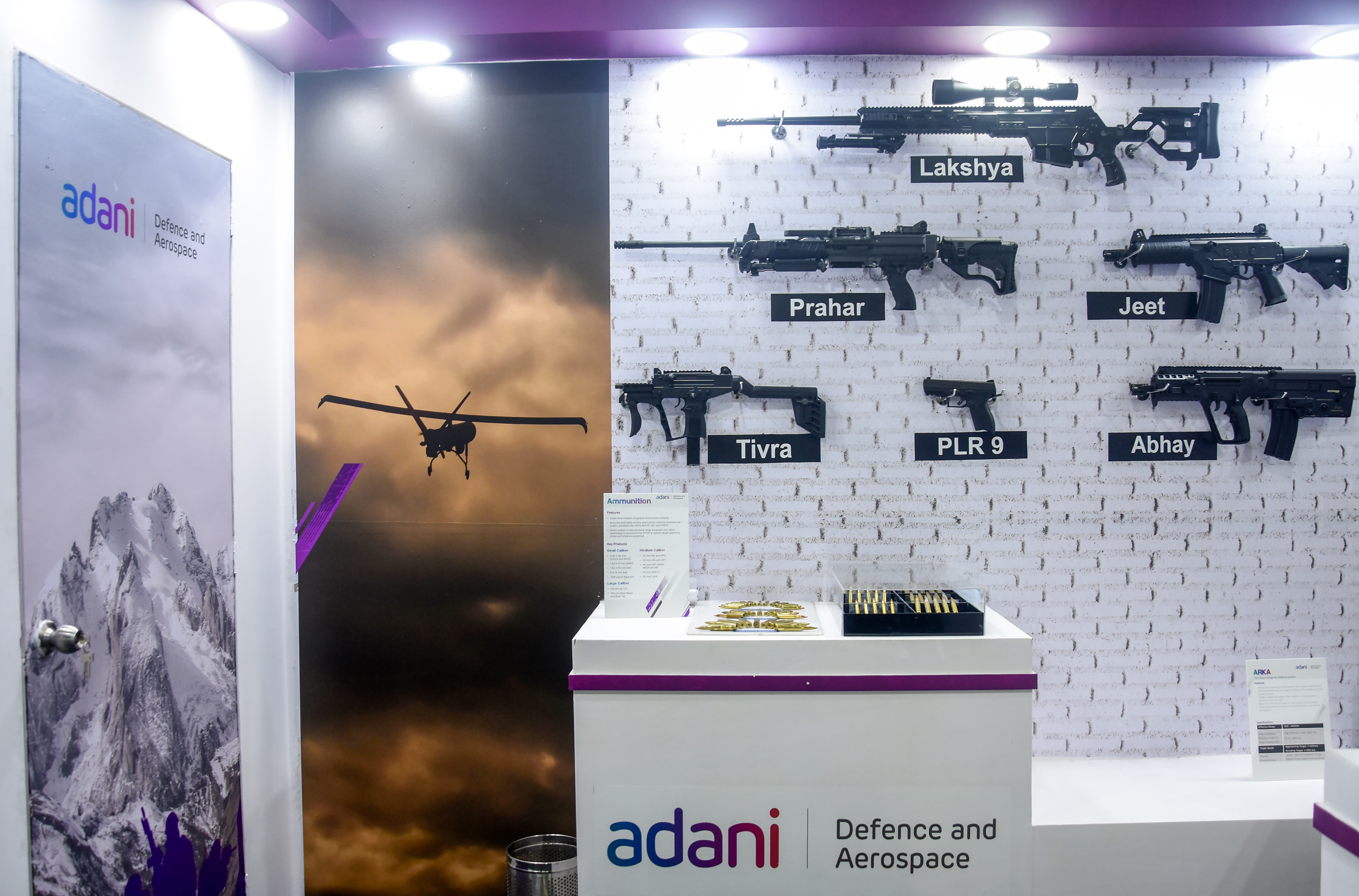 Adani Defence Prahar light machine guns delivery to Indian Army Adani Defence Prahar light machine guns delivery to Indian Army