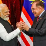 India's longest-serving Prime Minister Narendra Modi with Malaysian Prime Minister Ibrahim India's longest-serving Prime Minister Narendra Modi with Malaysian Prime Minister Ibrahim