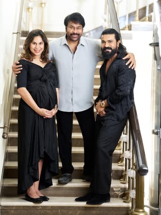 Chiranjeevi Ram Charan and Upasana baby names announcement Chiranjeevi Ram Charan and Upasana baby names announcement