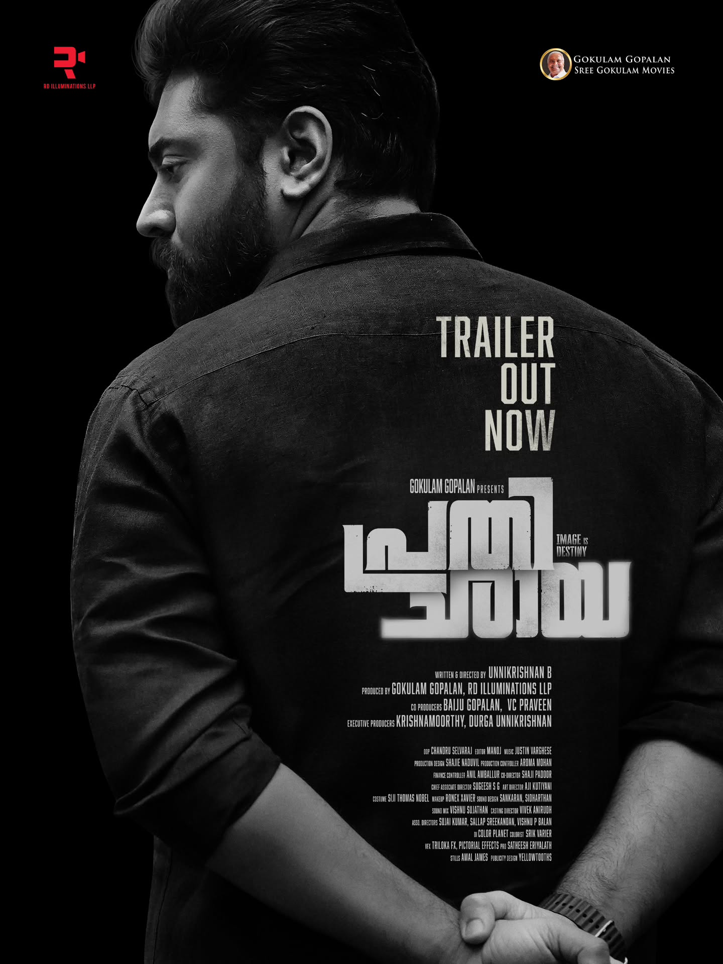 Nivin Pauly in Prathichaya political thriller trailer Nivin Pauly in Prathichaya political thriller trailer