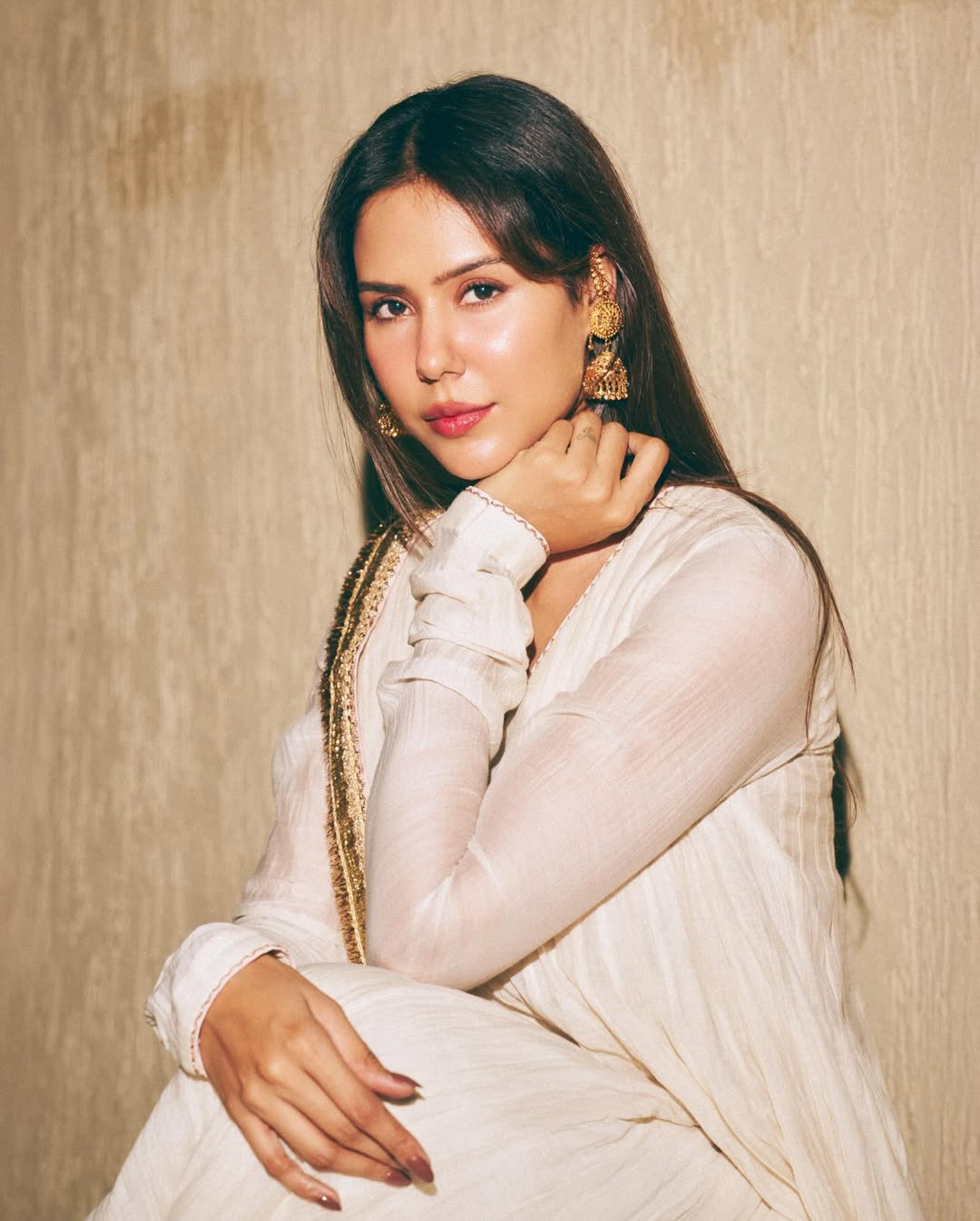 Sonam Bajwa performing on stage at Zee Cine Awards 2026 Sonam Bajwa performing on stage at Zee Cine Awards 2026