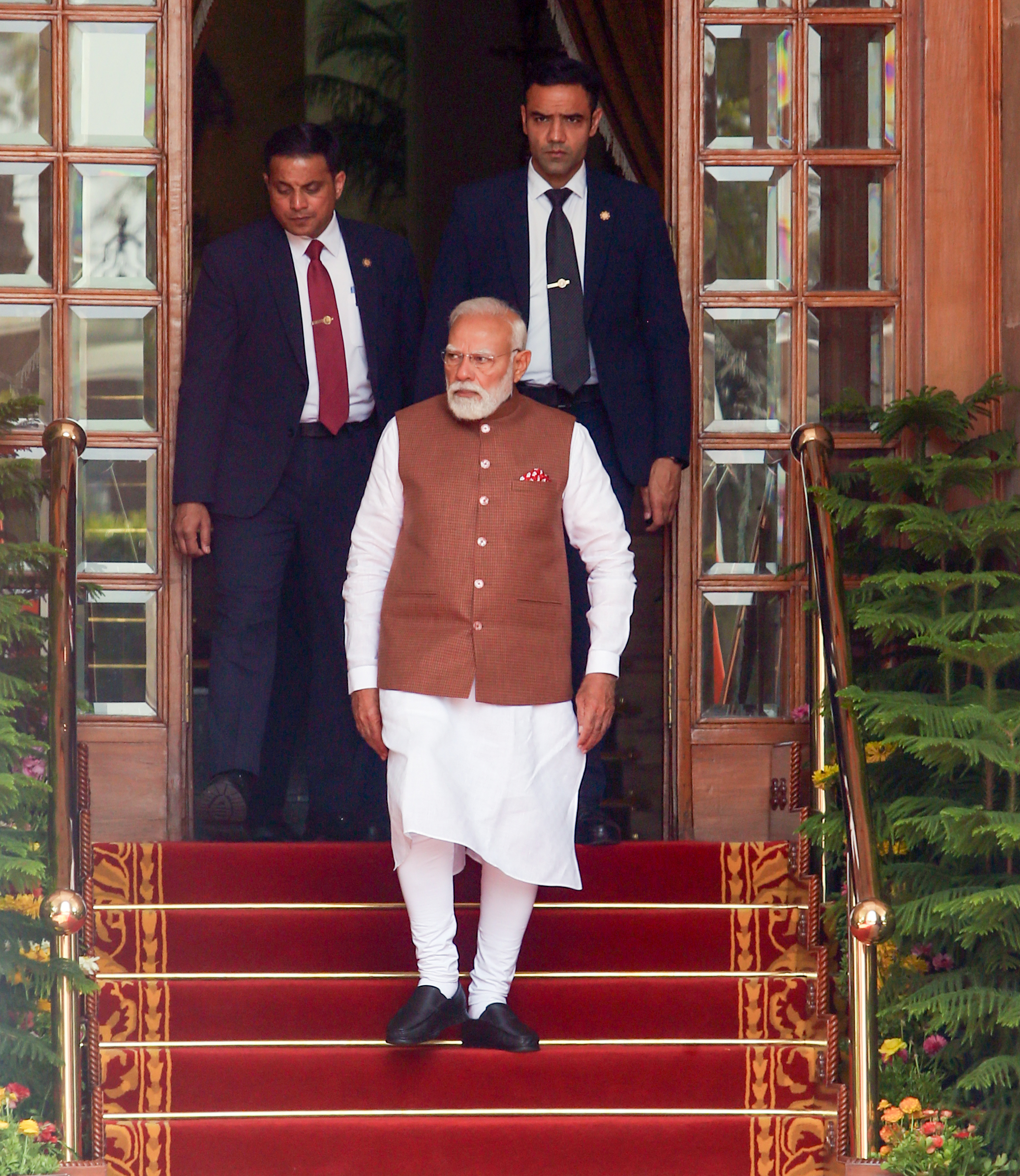 PM Modi addressing a gathering PM Modi addressing a gathering