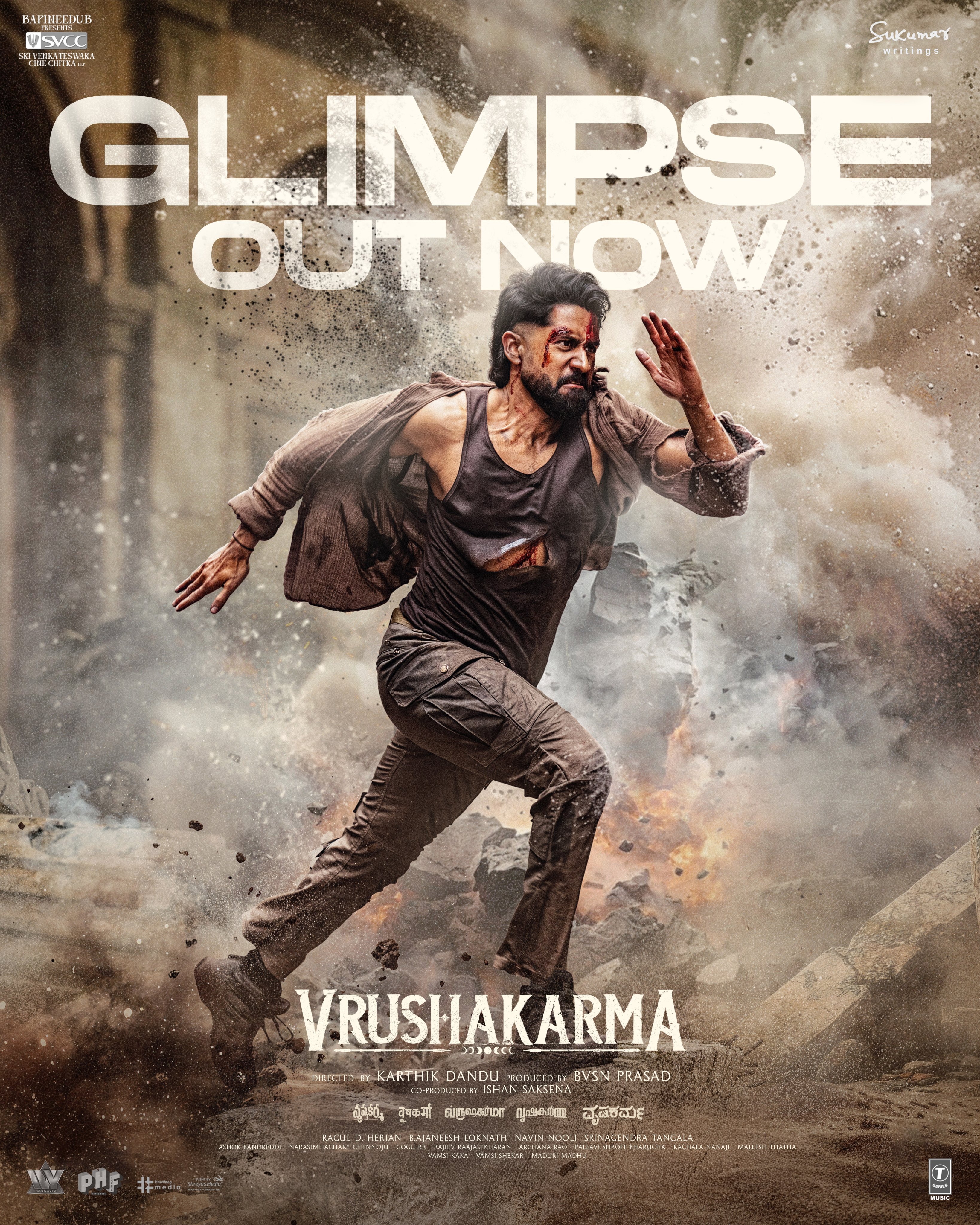 Vrushakarma glimpse video screenshot showing Naga Chaitanya in a mythical thriller Vrushakarma glimpse video screenshot showing Naga Chaitanya in a mythical thriller