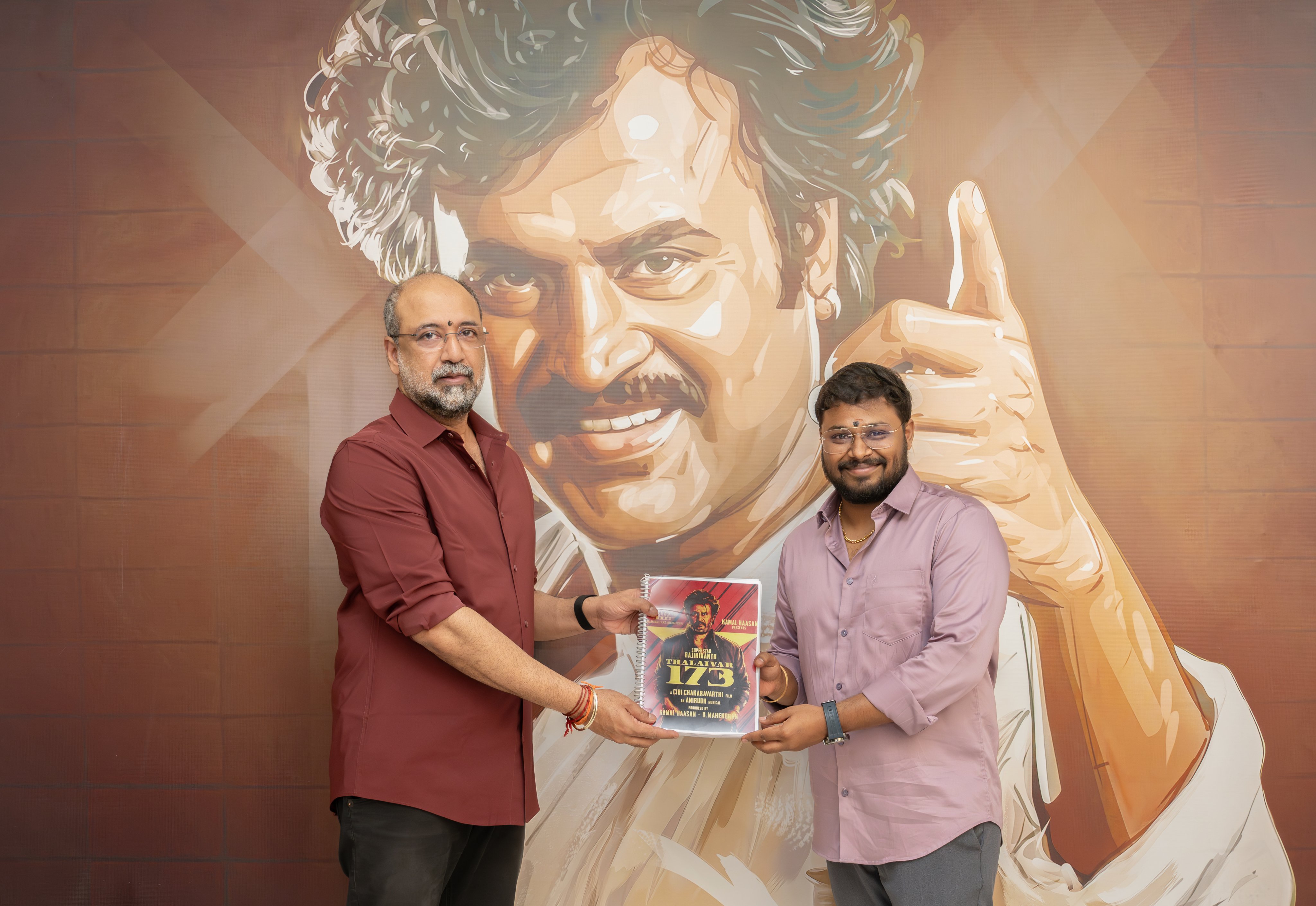 Rajinikanth Thalaivar173 movie poster or announcement Rajinikanth Thalaivar173 movie poster or announcement