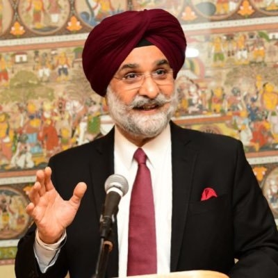 Taranjit Singh Sandhu new Delhi Lieutenant Governor official portrait Taranjit Singh Sandhu new Delhi Lieutenant Governor official portrait