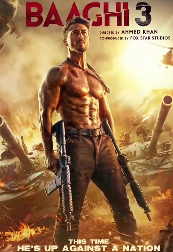 Tiger Shroff in Baaghi 3 action scene celebrating 6 year anniversary Tiger Shroff in Baaghi 3 action scene celebrating 6 year anniversary