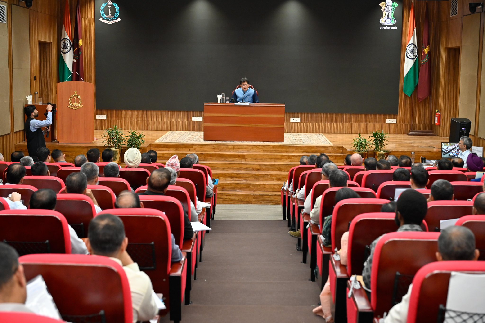 Piyush Goyal speaking at Vice Chancellors Conference on internationalizing higher education in India Piyush Goyal speaking at Vice Chancellors Conference on internationalizing higher education in India