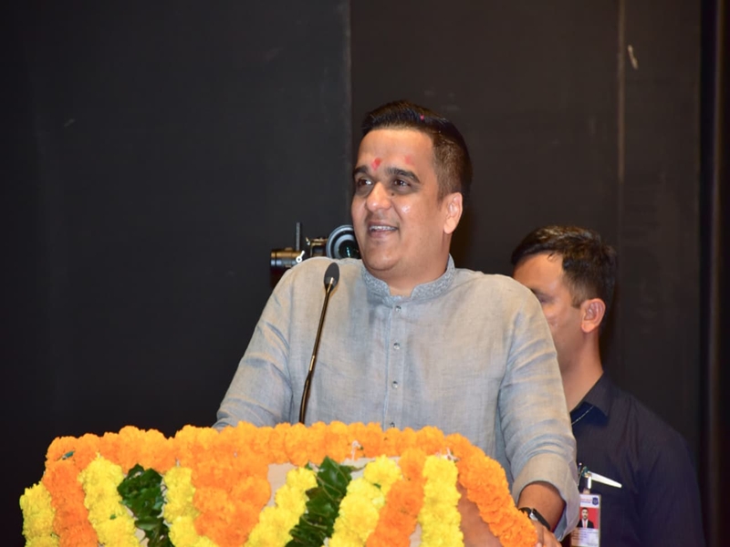 Gujarat Deputy CM launching Vadodara civic projects Gujarat Deputy CM launching Vadodara civic projects