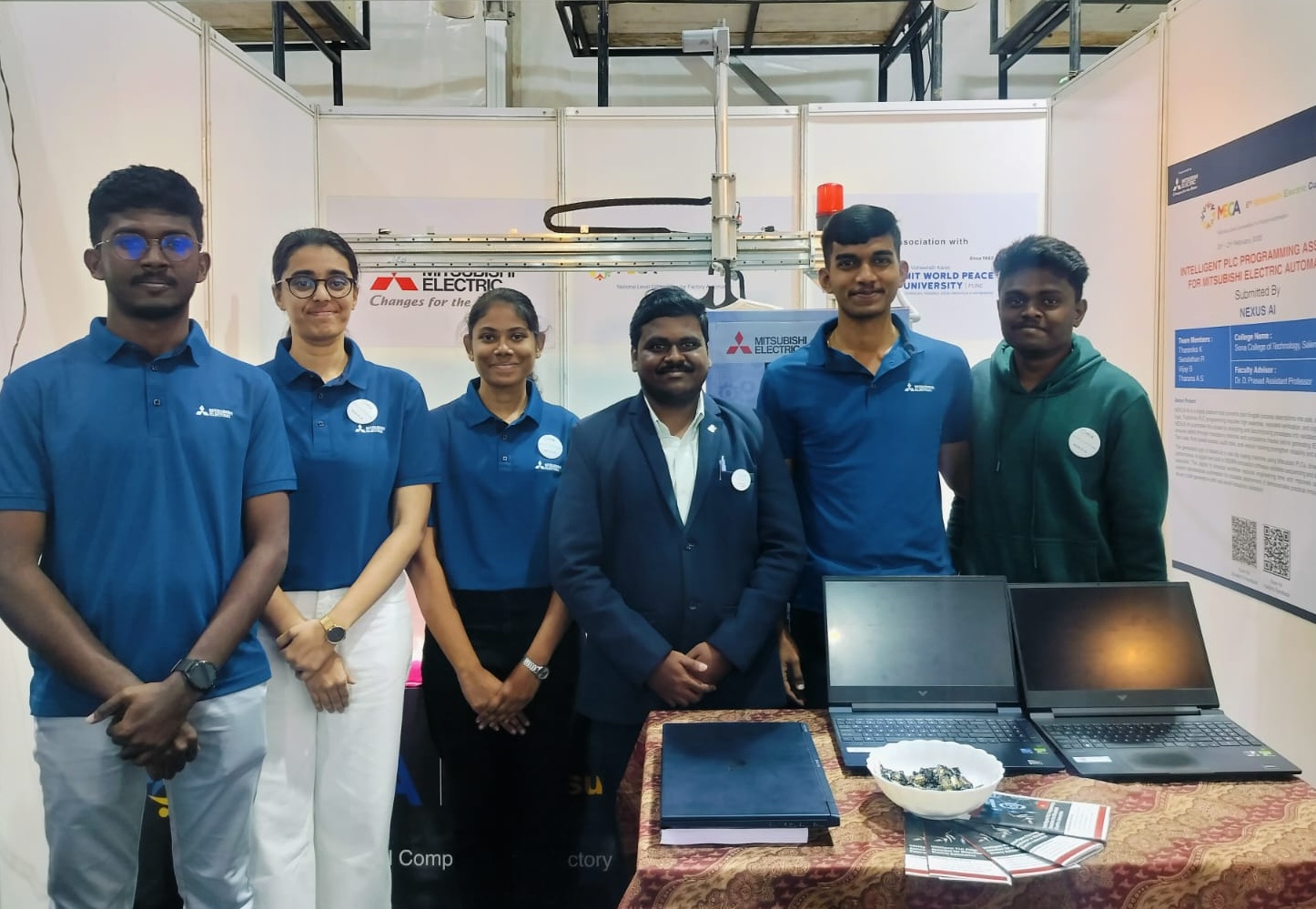 AI industrial PLC programming platform demonstration with Mitsubishi Electric hardware AI industrial PLC programming platform demonstration with Mitsubishi Electric hardware