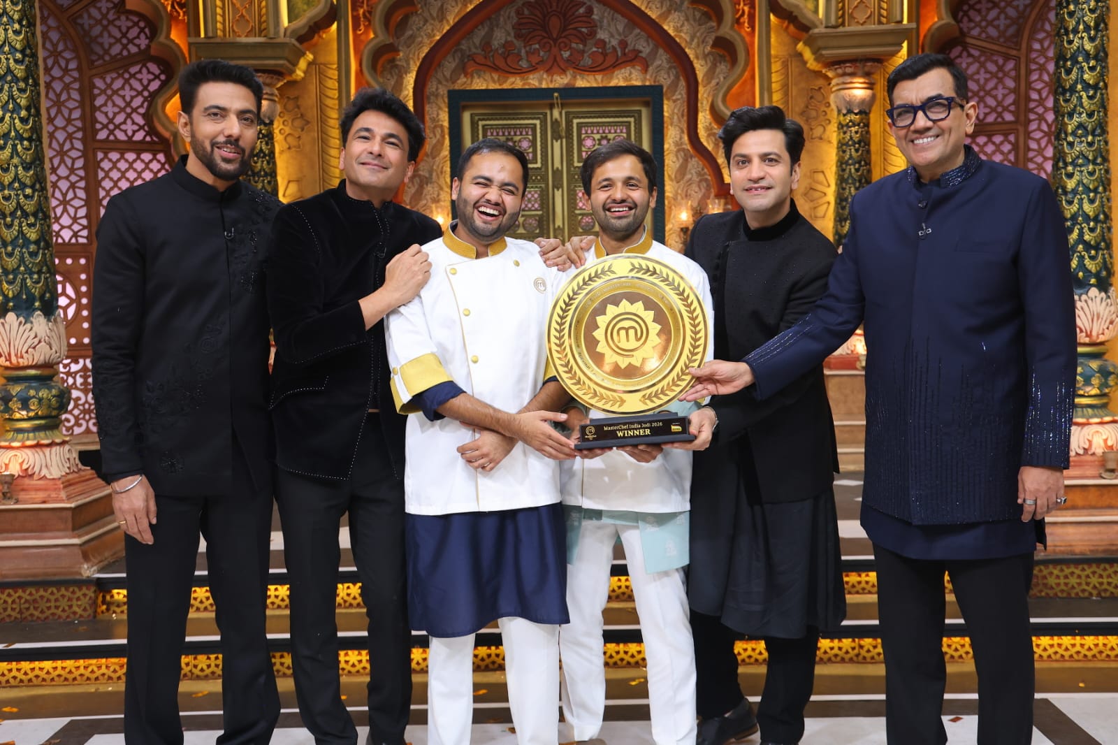 MasterChef India winners Vikram and Ajinkya with judges Sanjeev Kapoor and Vikas Khanna MasterChef India winners Vikram and Ajinkya with judges Sanjeev Kapoor and Vikas Khanna