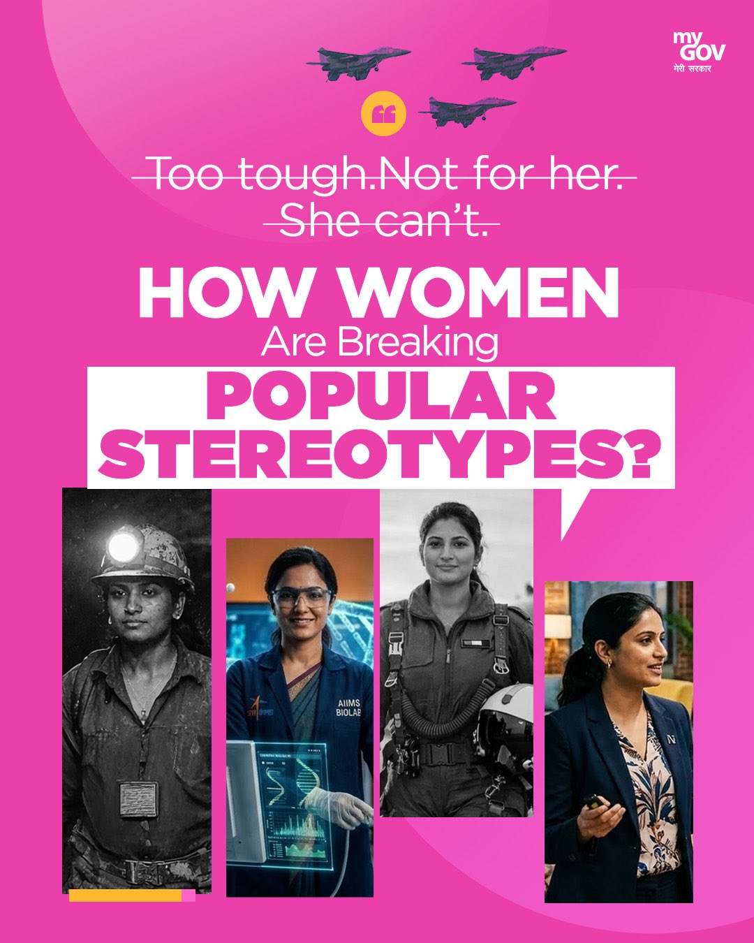 Women breaking stereotypes in defence and other professions on International Women's Day Women breaking stereotypes in defence and other professions on International Women's Day