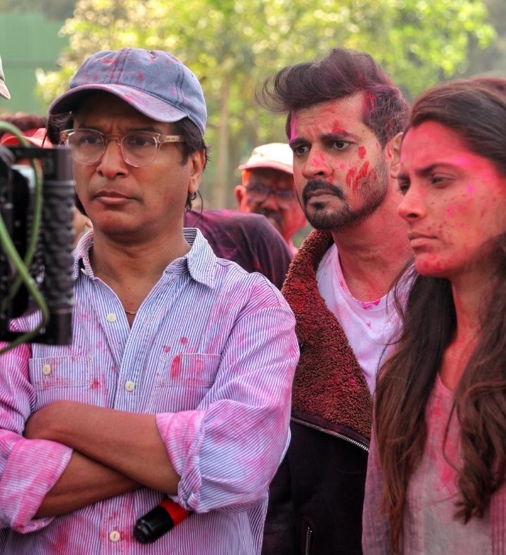 Tahir Raj Bhasin on the set of his newly wrapped film with director Vikram Phadnis Tahir Raj Bhasin on the set of his newly wrapped film with director Vikram Phadnis