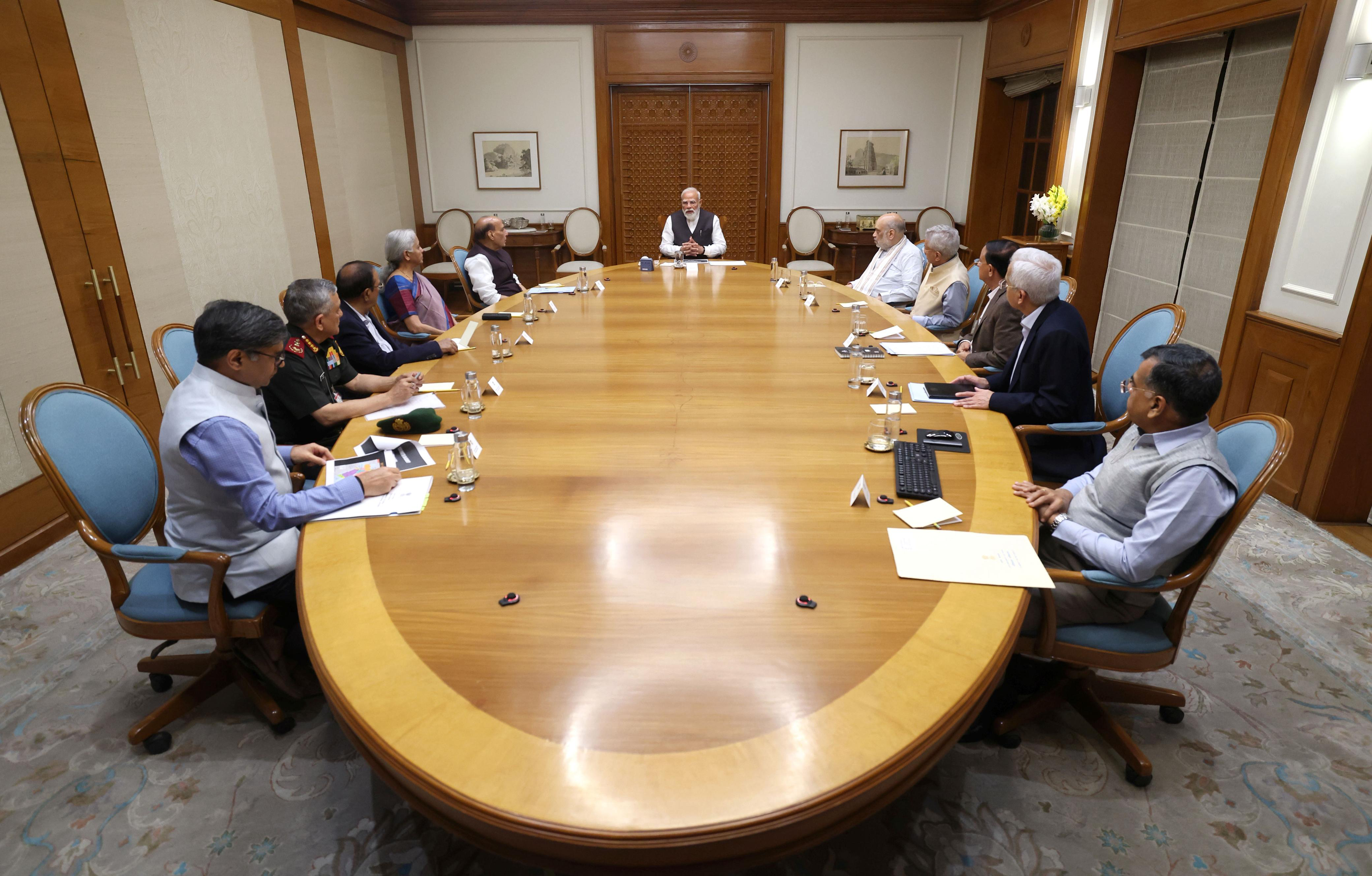 Cabinet Committee on Security meeting about Middle East conflict and stranded Indians Cabinet Committee on Security meeting about Middle East conflict and stranded Indians