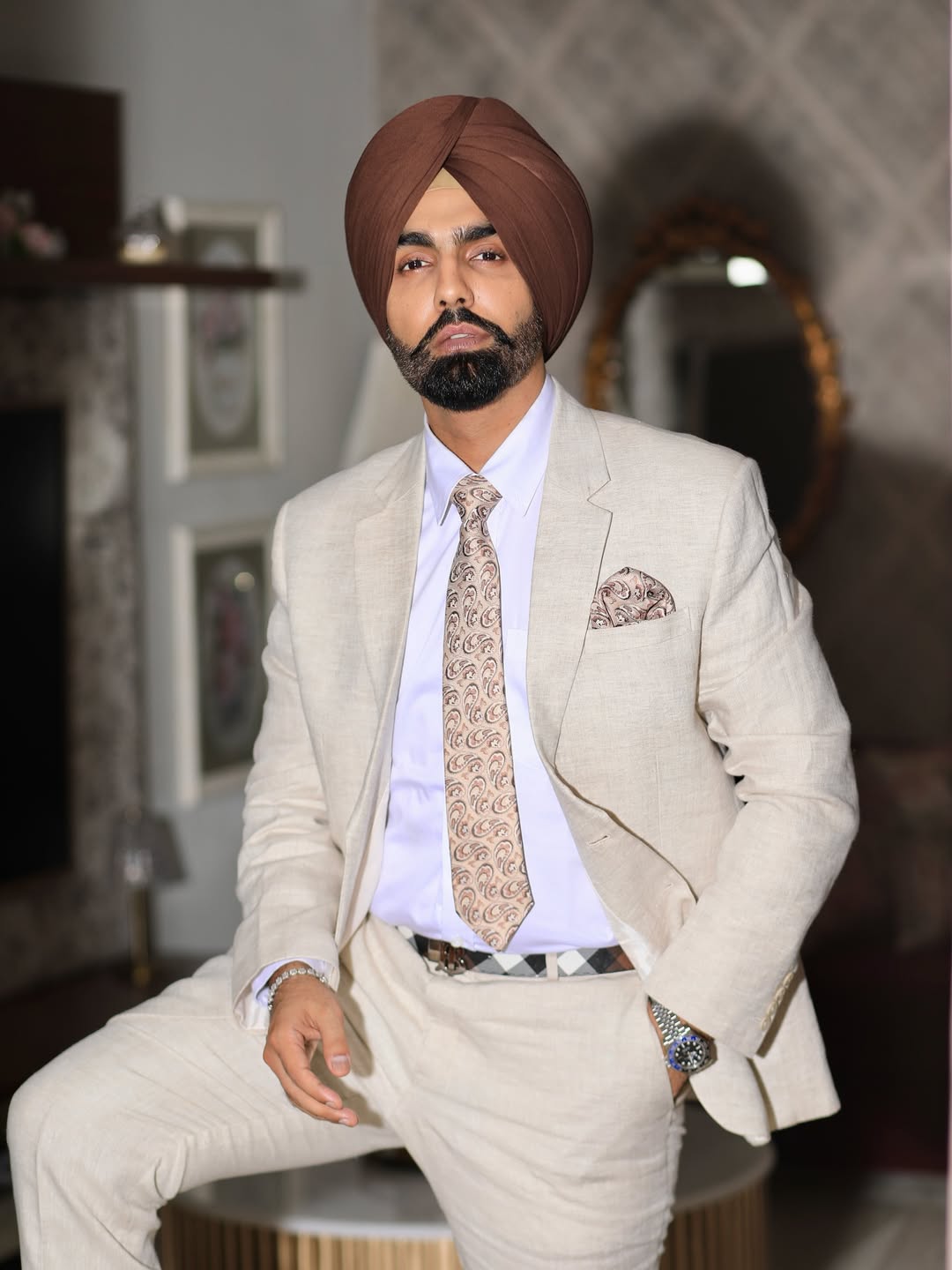 Ammy Virk with family or Ammy Virk concerned expression Ammy Virk with family or Ammy Virk concerned expression