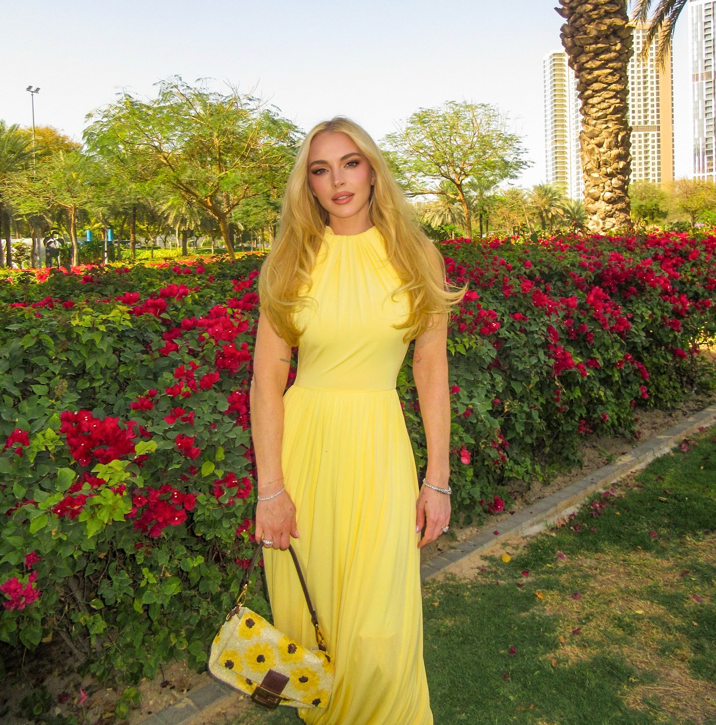Lindsay Lohan in Dubai safe after missile strikes Lindsay Lohan in Dubai safe after missile strikes
