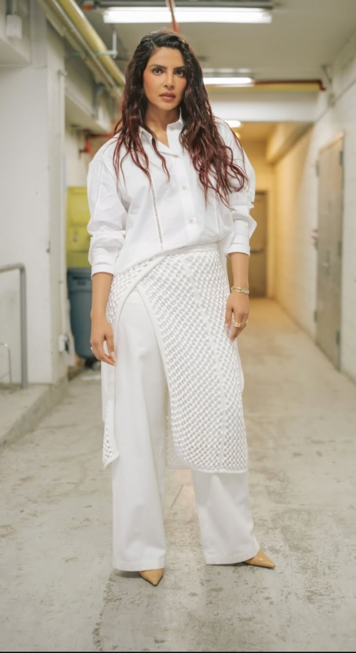 Priyanka Chopra Holi message with Holika Dahan bonfire photo Priyanka Chopra Holi message with Holika Dahan bonfire photo