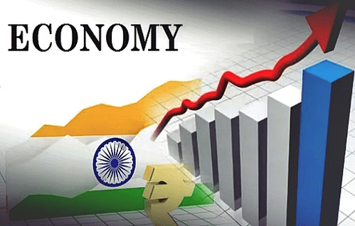 Graph showing India's economic growth trajectory towards becoming the world's third largest economy Graph showing India's economic growth trajectory towards becoming the world's third largest economy