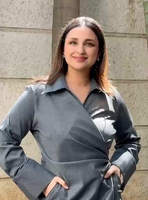 Parineeti Chopra returns to work after baby Neer on film set Parineeti Chopra returns to work after baby Neer on film set