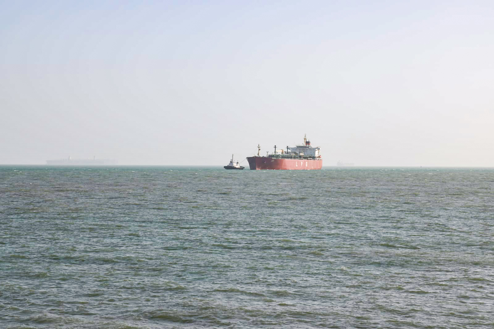 LPG ship Jag Vikram arriving at Kandla port with 20400 tonnes cargo LPG ship Jag Vikram arriving at Kandla port with 20400 tonnes cargo