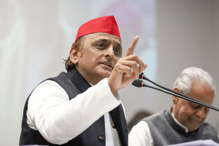 Akhilesh Yadav shares image of controversial UP Sanskrit exam paper Akhilesh Yadav shares image of controversial UP Sanskrit exam paper
