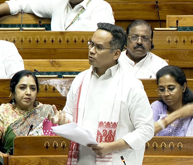Lok Sabha Speaker Om Birla addressing Parliament session Lok Sabha Speaker Om Birla addressing Parliament session