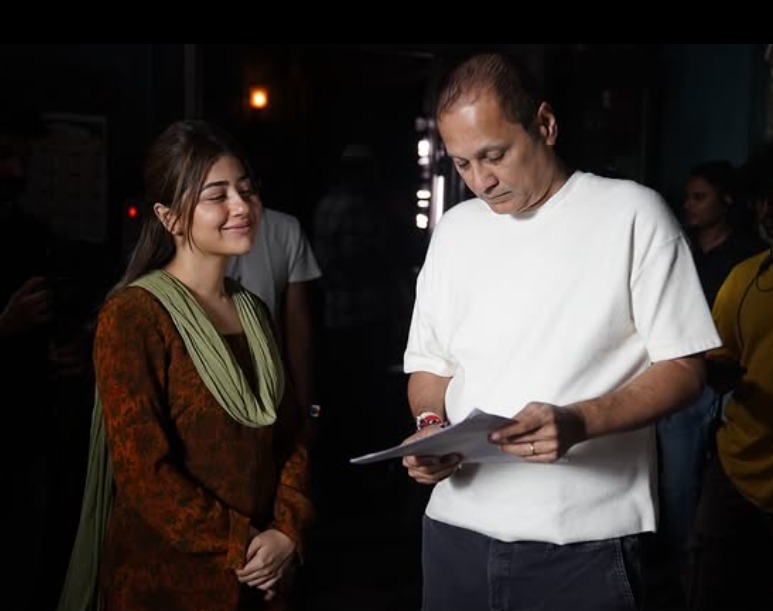 Aditi Bhatia on the sets of The Kerala Story 2 with cast and crew Aditi Bhatia on the sets of The Kerala Story 2 with cast and crew