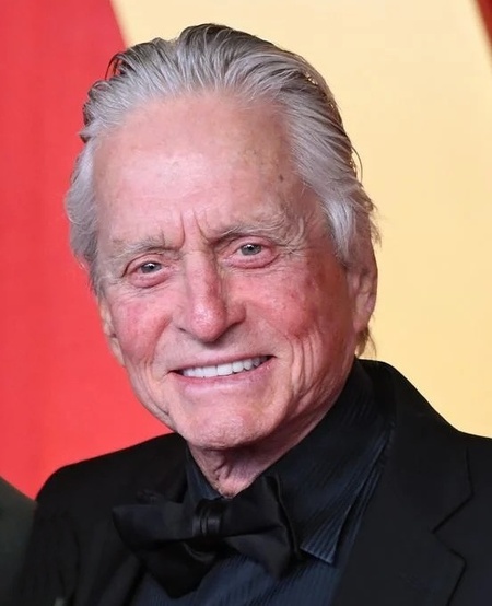 Michael Douglas and Michael J Fox reunion photo from The American President Michael Douglas and Michael J Fox reunion photo from The American President