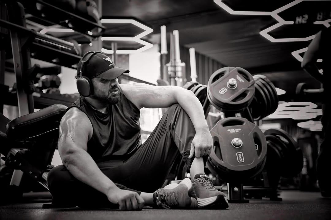 Manchu Manoj intense stunt training for action film Manchu Manoj intense stunt training for action film