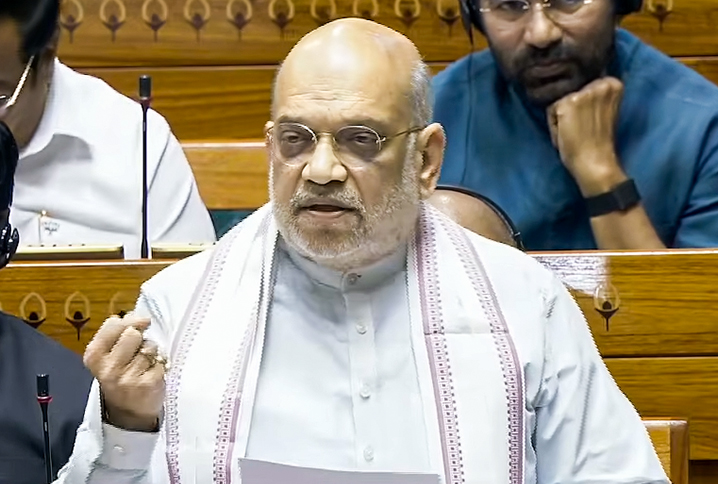 HM Amit Shah addressing Lok Sabha on Speaker no-confidence motion HM Amit Shah addressing Lok Sabha on Speaker no-confidence motion
