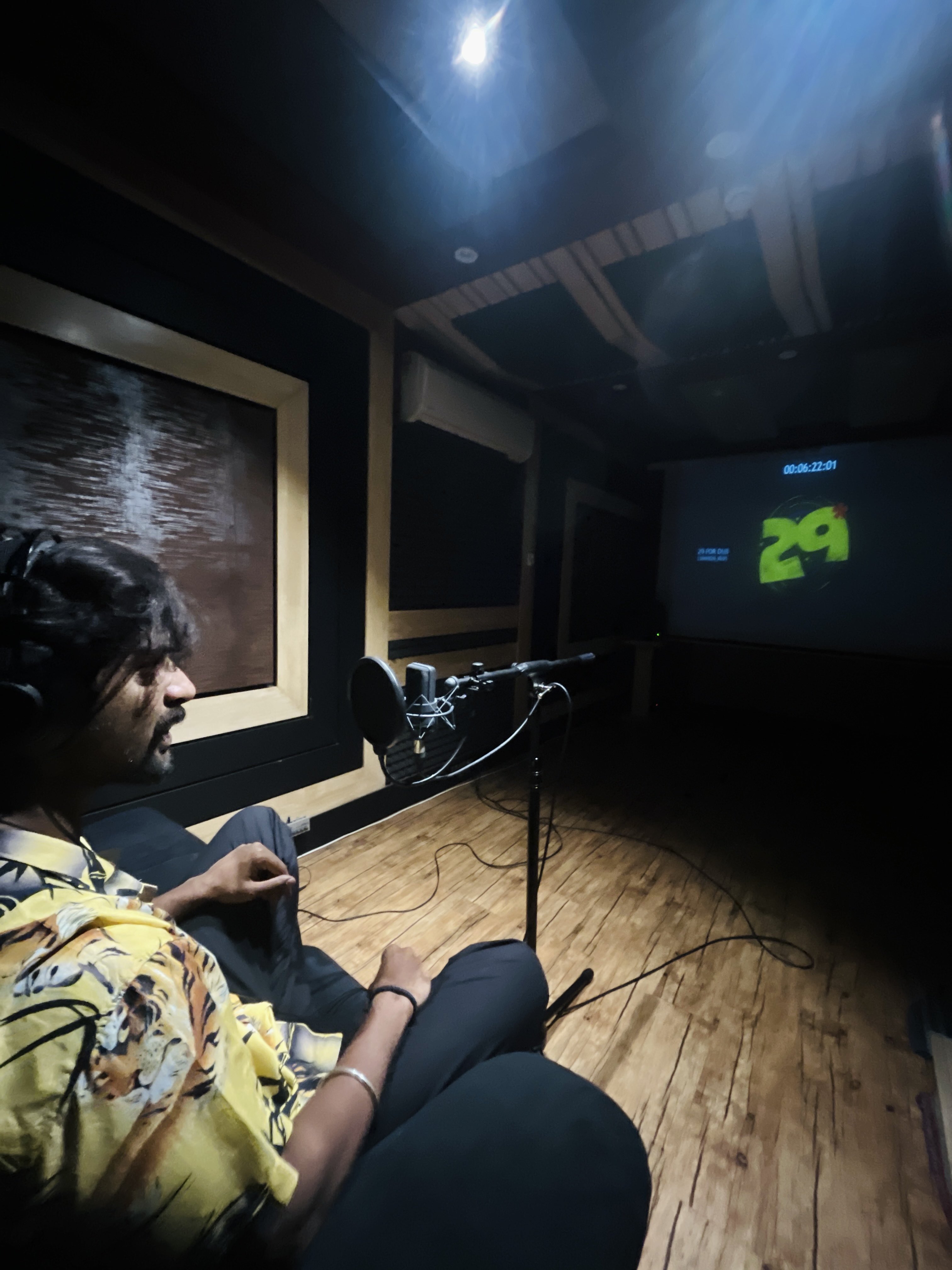29 The Film poster or behind the scenes dubbing session 29 The Film poster or behind the scenes dubbing session