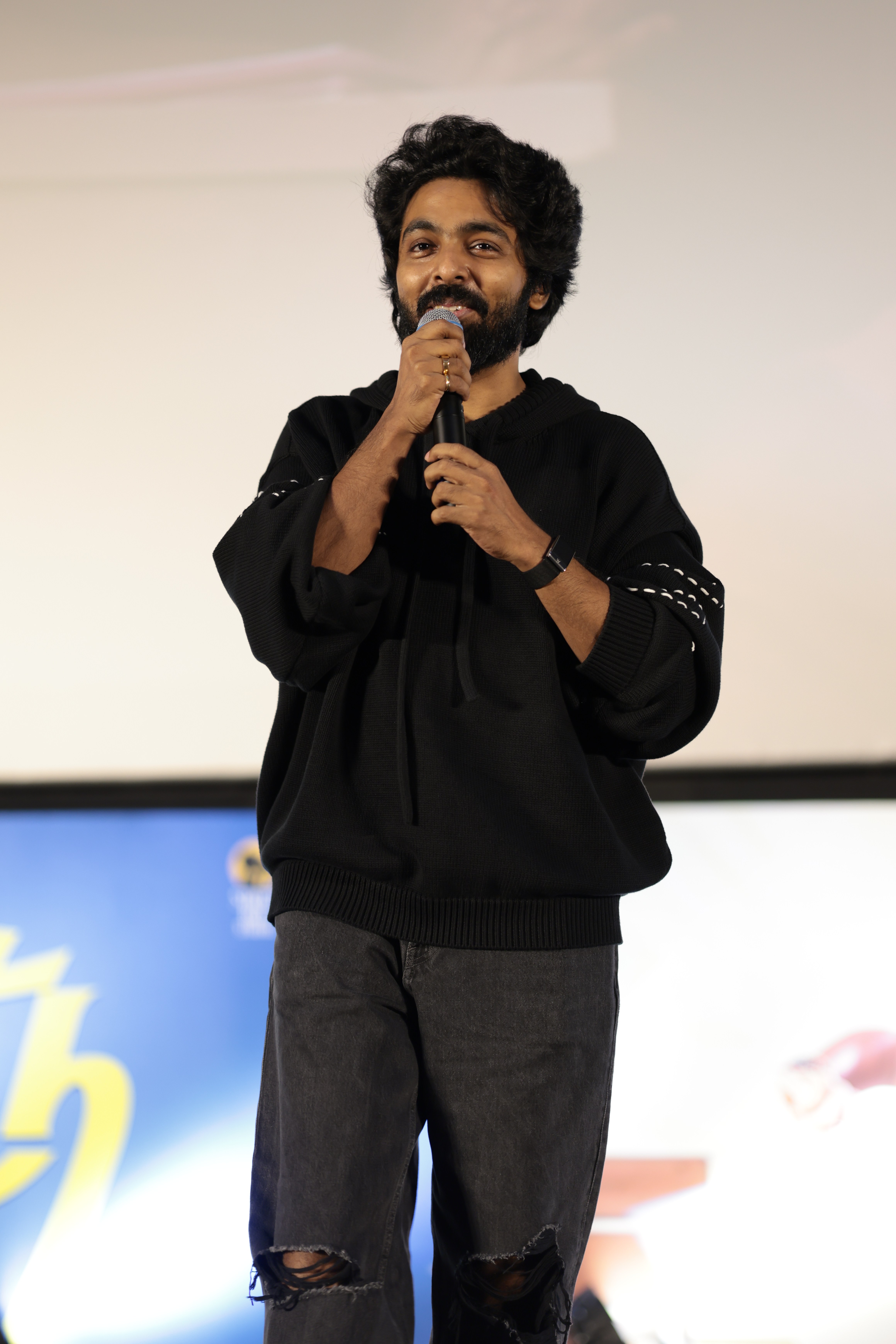 GV Prakash and Ken Karunas at Asuran film event GV Prakash and Ken Karunas at Asuran film event