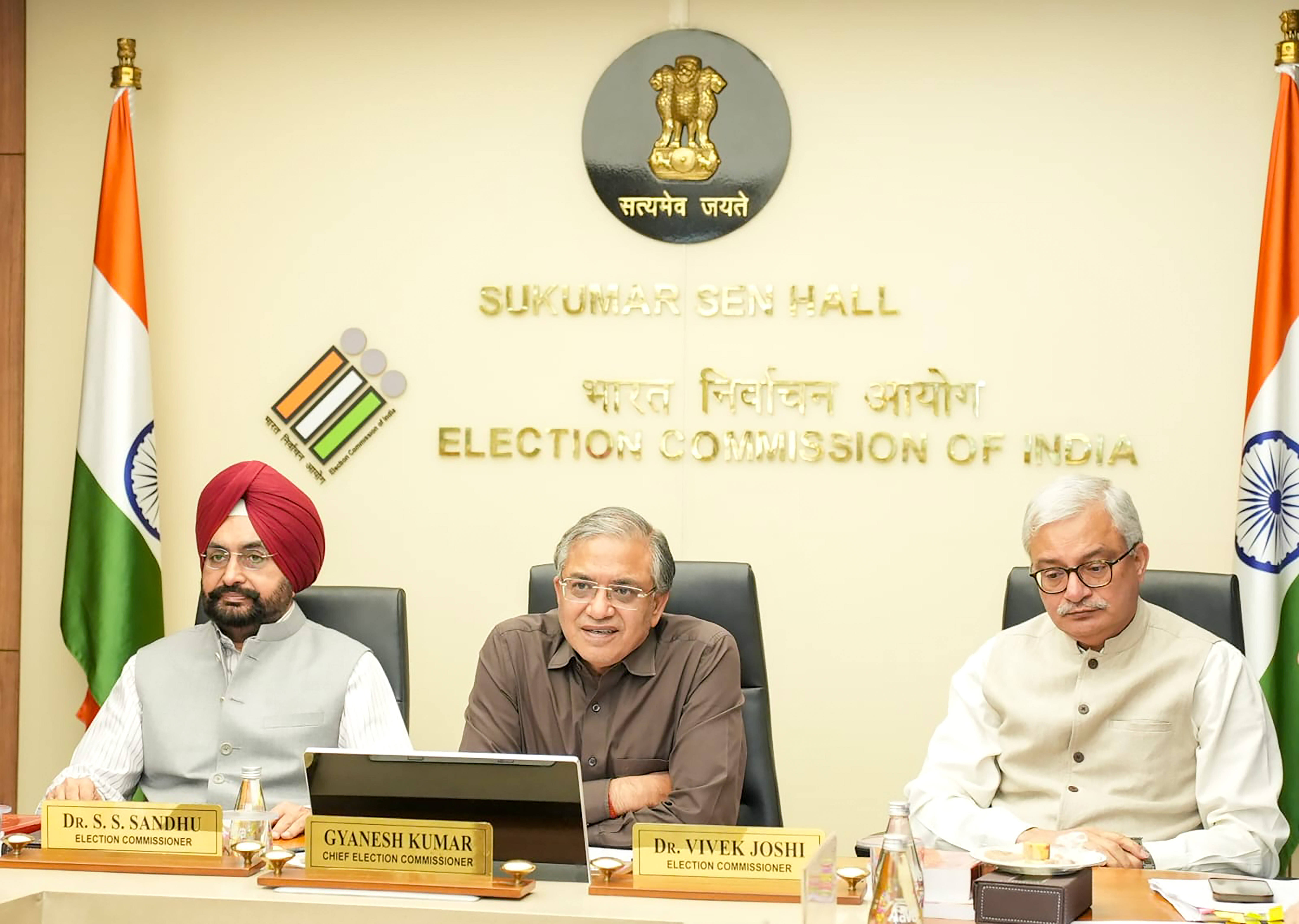 Voters queue at polling station during 2026 Assembly Elections record turnout Voters queue at polling station during 2026 Assembly Elections record turnout