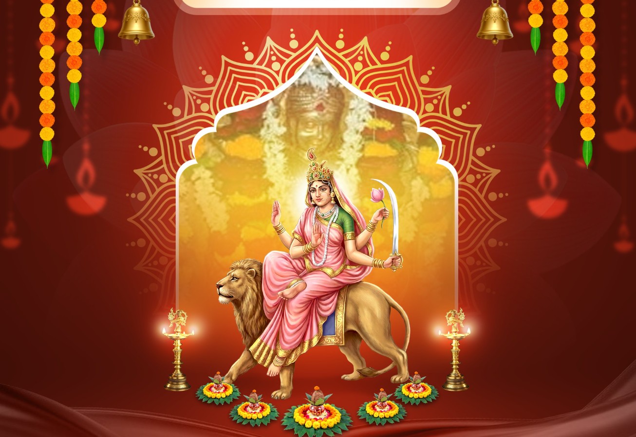 PM Modi pays homage to Maa Katyayani in social media post PM Modi pays homage to Maa Katyayani in social media post