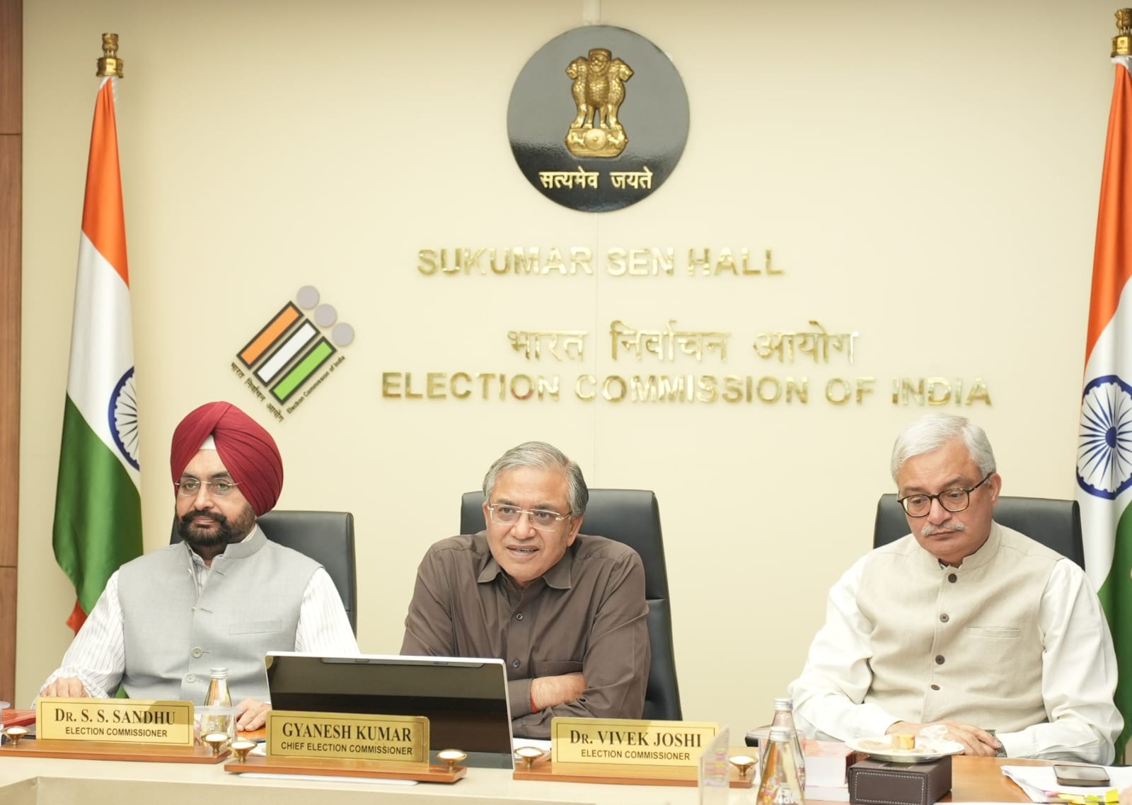ECI high-level coordination meeting with officials from poll-bound states ECI high-level coordination meeting with officials from poll-bound states