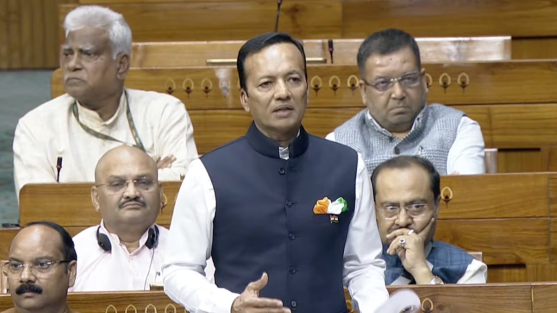 Naveen Jindal speaking about private sector and taxpayers role in nation-building Naveen Jindal speaking about private sector and taxpayers role in nation-building