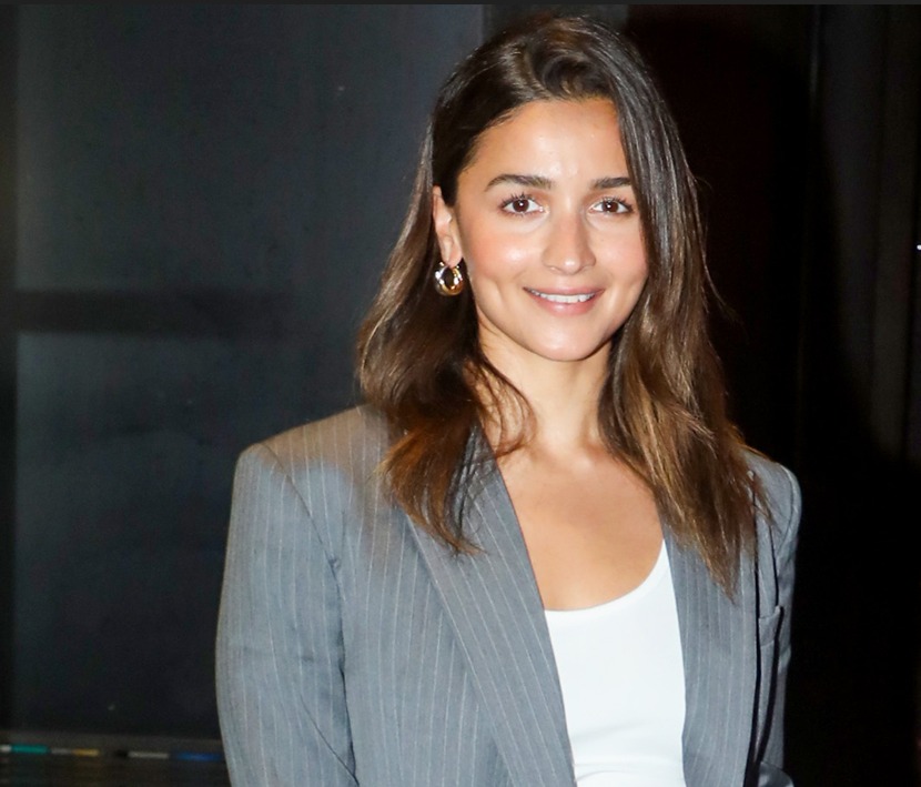 Alia Bhatt smiling during padel session with friends Alia Bhatt smiling during padel session with friends